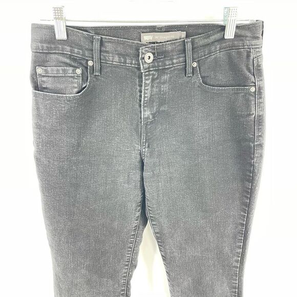Levi’s 505 straight leg denim black jeans 8 - Picture 3 of 10